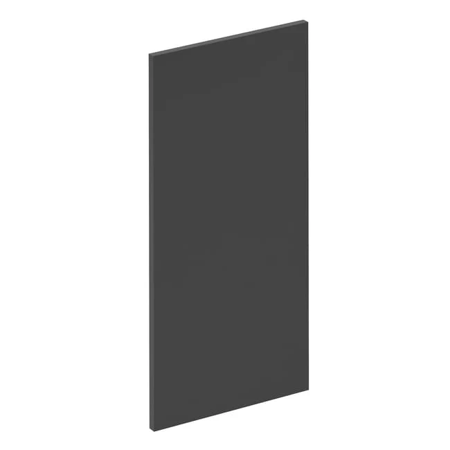 Côté de meuble de rangement Sofia gris H.76.8 cm x L.37 cm x Ep.18 mm